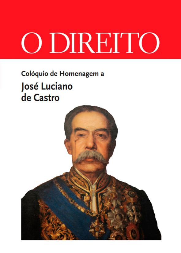 O DIREITO - ANO 147 (2015) - HOMENAGEM A JOSÉ LUCIANO DE CASTRO